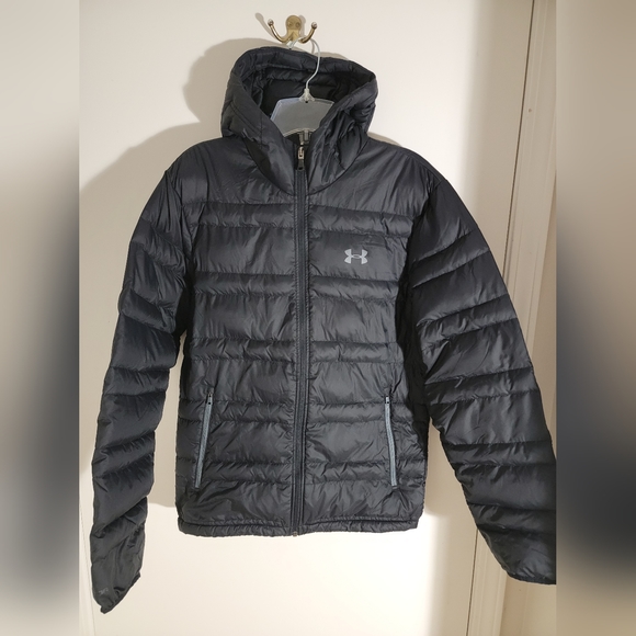 Under Armour Men's Storm Winter Jacket, Short, Insulated, Hooded - Picture 5 of 6